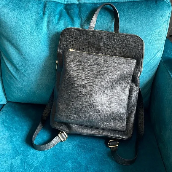 UNICA FIRENZA BACKPACK PURSE Italian Leather Divina Firenze Purse Backpack - Etsy main image 4